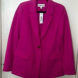 The Drop Women's Vibrant Magenta Blazer